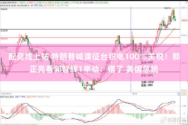 配资线上站 特朗普喊课征台积电100％关税！郭正亮看郭智辉1举动：错了 美国总统