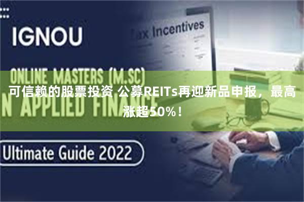 可信赖的股票投资 公募REITs再迎新品申报，最高涨超50%！