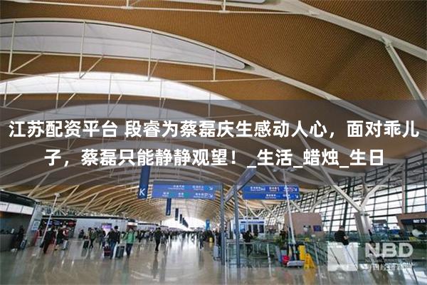 江苏配资平台 段睿为蔡磊庆生感动人心，面对乖儿子，蔡磊只能静静观望！_生活_蜡烛_生日