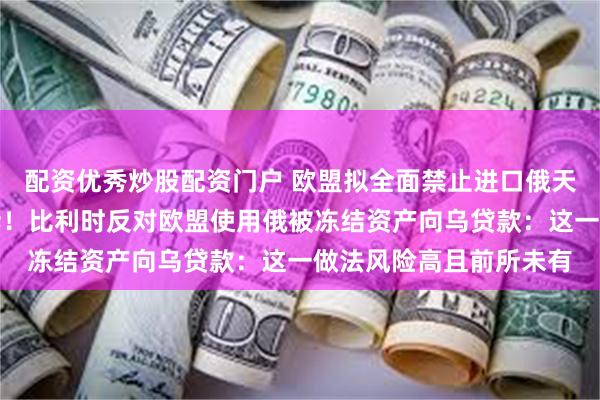 配资优秀炒股配资门户 欧盟拟全面禁止进口俄天然气,匈牙利:将起诉!比利时反对欧盟使用俄被冻结资产向乌贷款:这一做法风险高且前所未有
